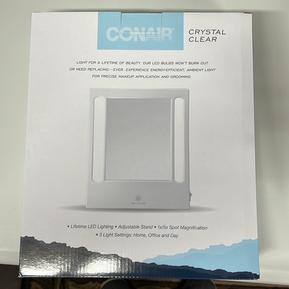 Makeup Conair Crystal Clear Lighted Led Make Up Mirror Poshmark